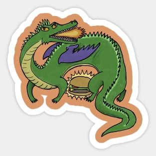 A Dragon's Hoard Sticker